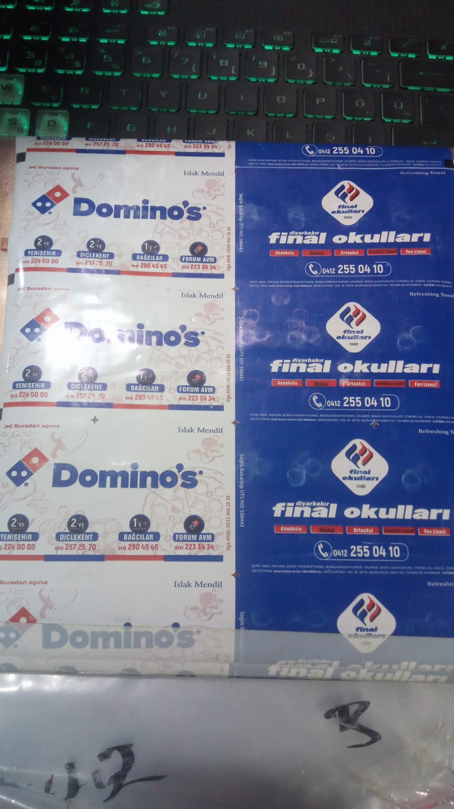 Dominos - Turuncu - Final Okulları
